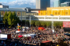 Frankfurter Buchmesse 2025. Außenansicht.