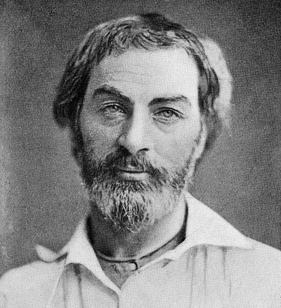 Wikipedia: Walt Whitman 1855. Quelle: American Bookmen. published by Dodd, Mead and Co, NY, 1898