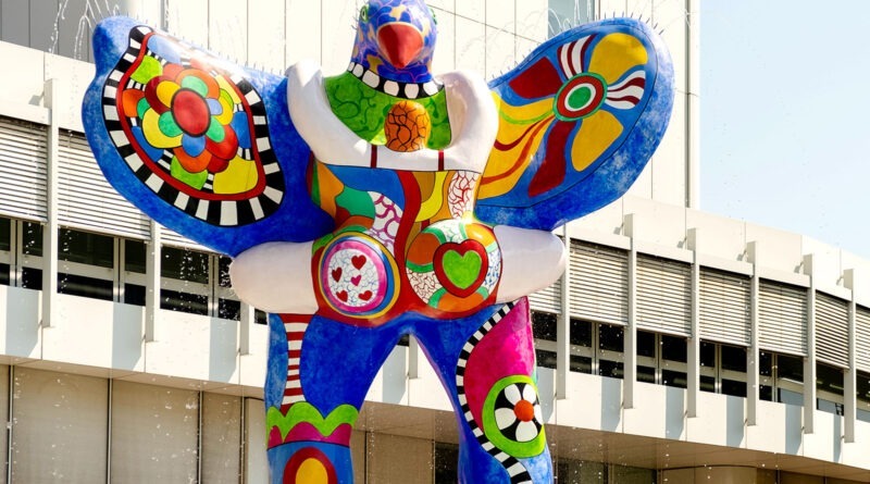 Der „Lifesaver“ von Niki de Saint Phalle und Jean Tinguely. Foto:Udo Weier 2023